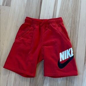 Nike Kids Bright Red Shorts
